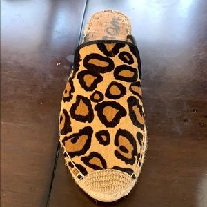 Cheetah Print Slip Ons